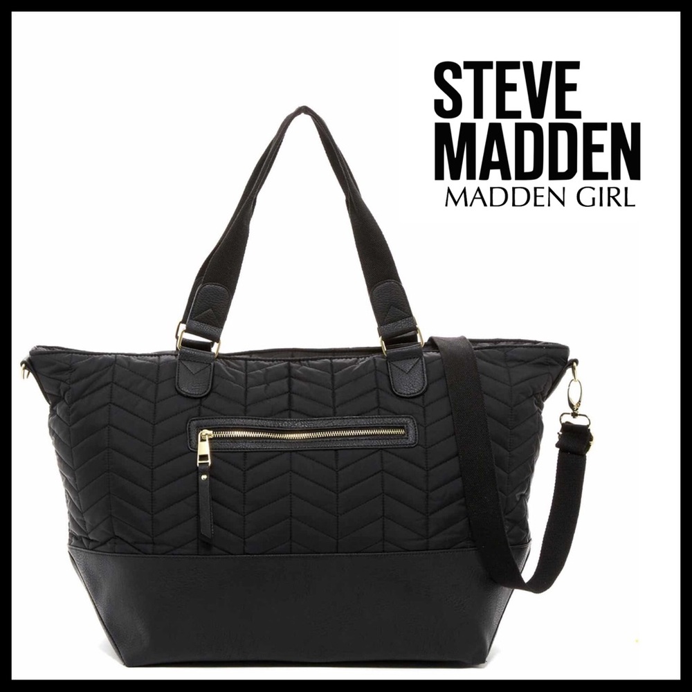 STEVE MADDEN GIRL WEEKEND OVERNIGHT TRAVEL BAG A2C - Picture 2 of 8